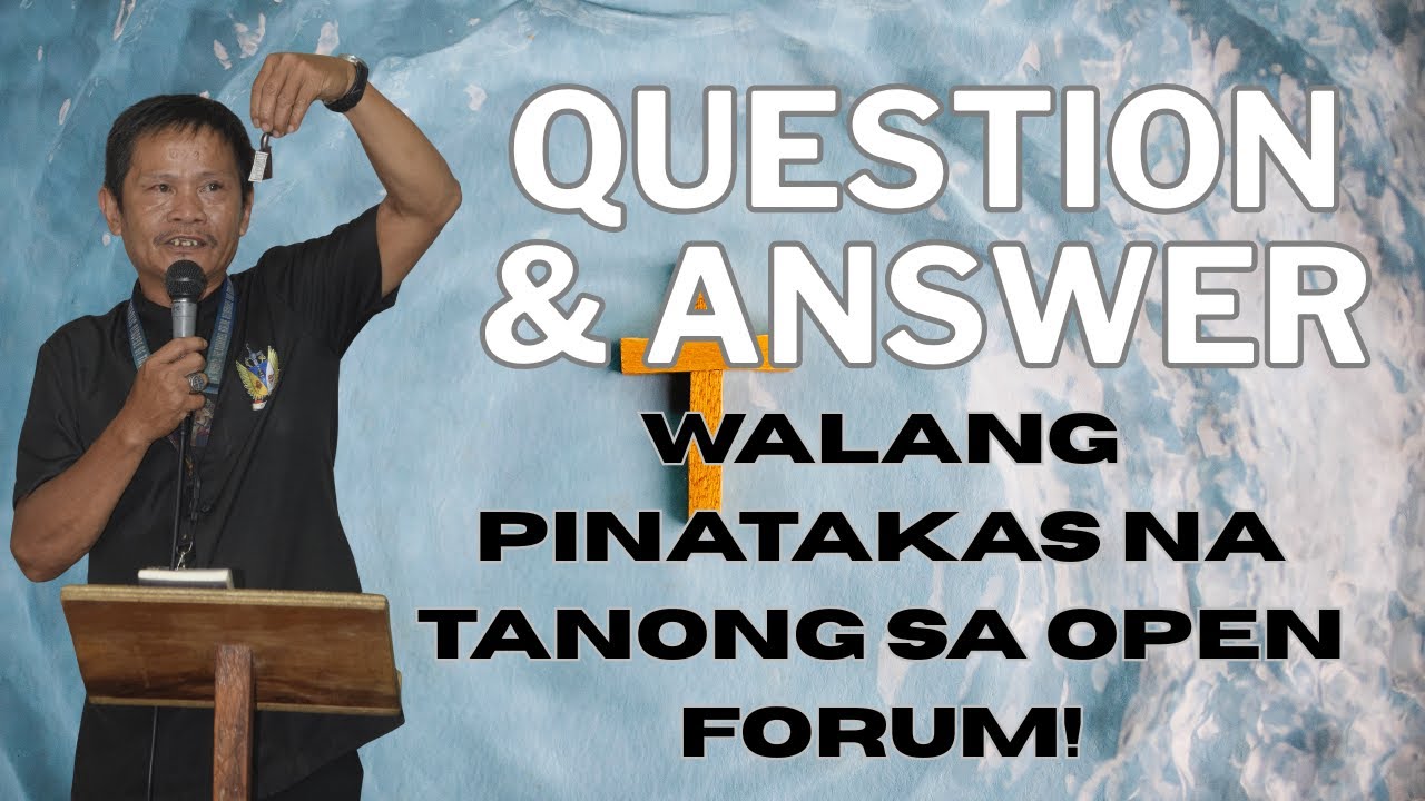 Exposed! Walang Pinatakas na Tanong sa Open Forum!