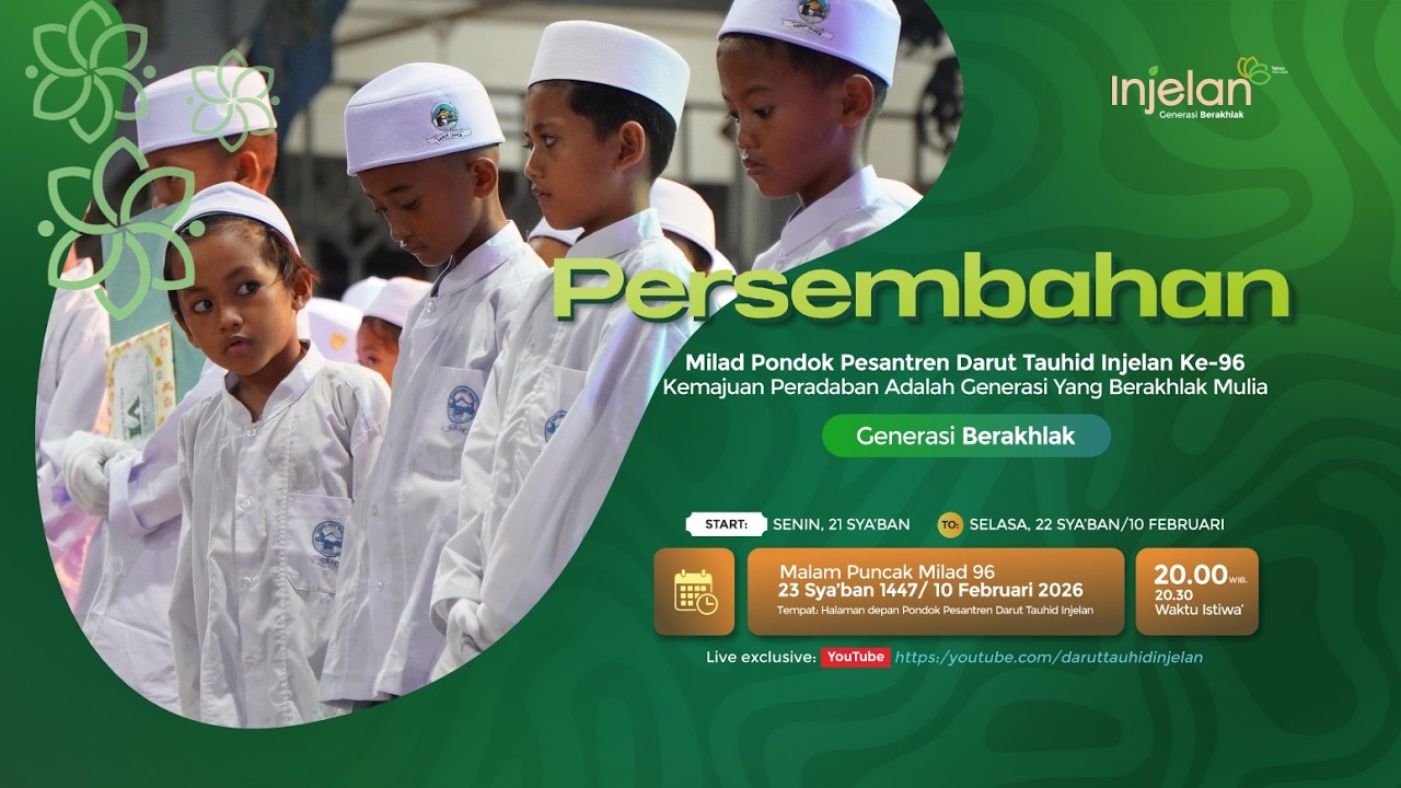 PERSEMBAHAN MALAM PUNCAK MILAD 96 | Oleh: Kelas Shifir, I dan II Ibtidaiyah