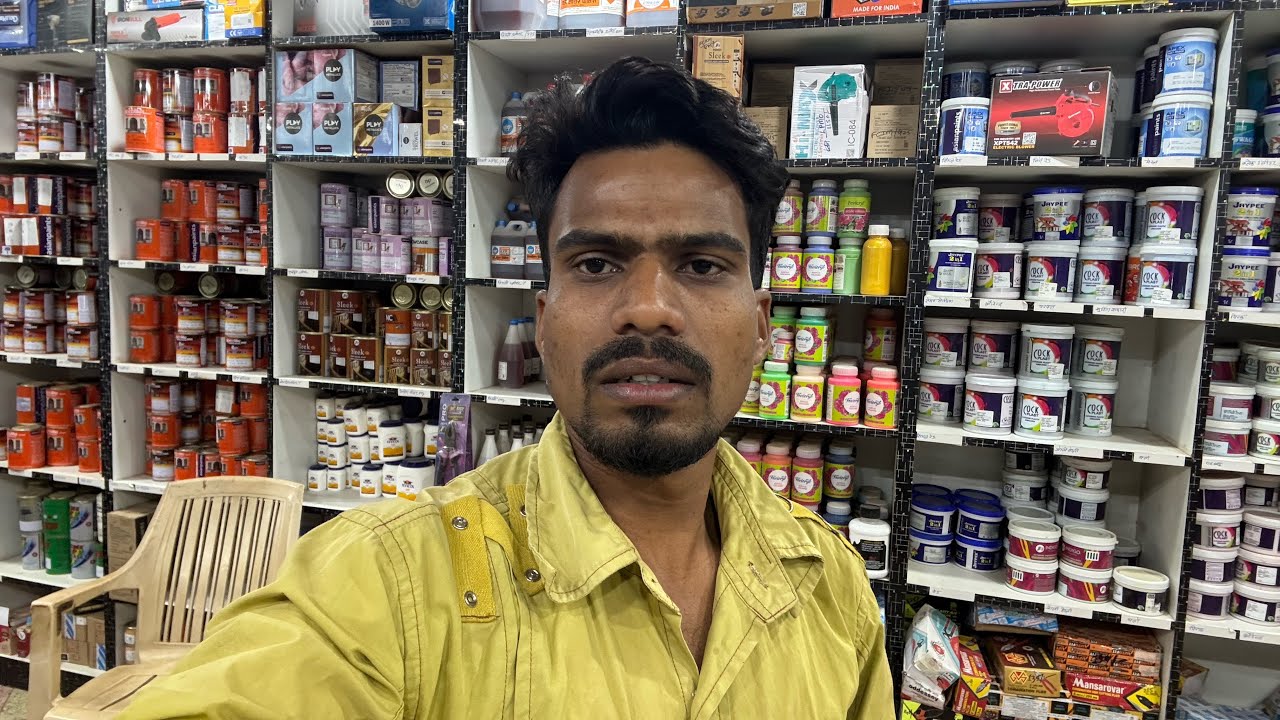 आज माये दुकान में अकेला था 🥲🥲#samridhii #asianpaints 