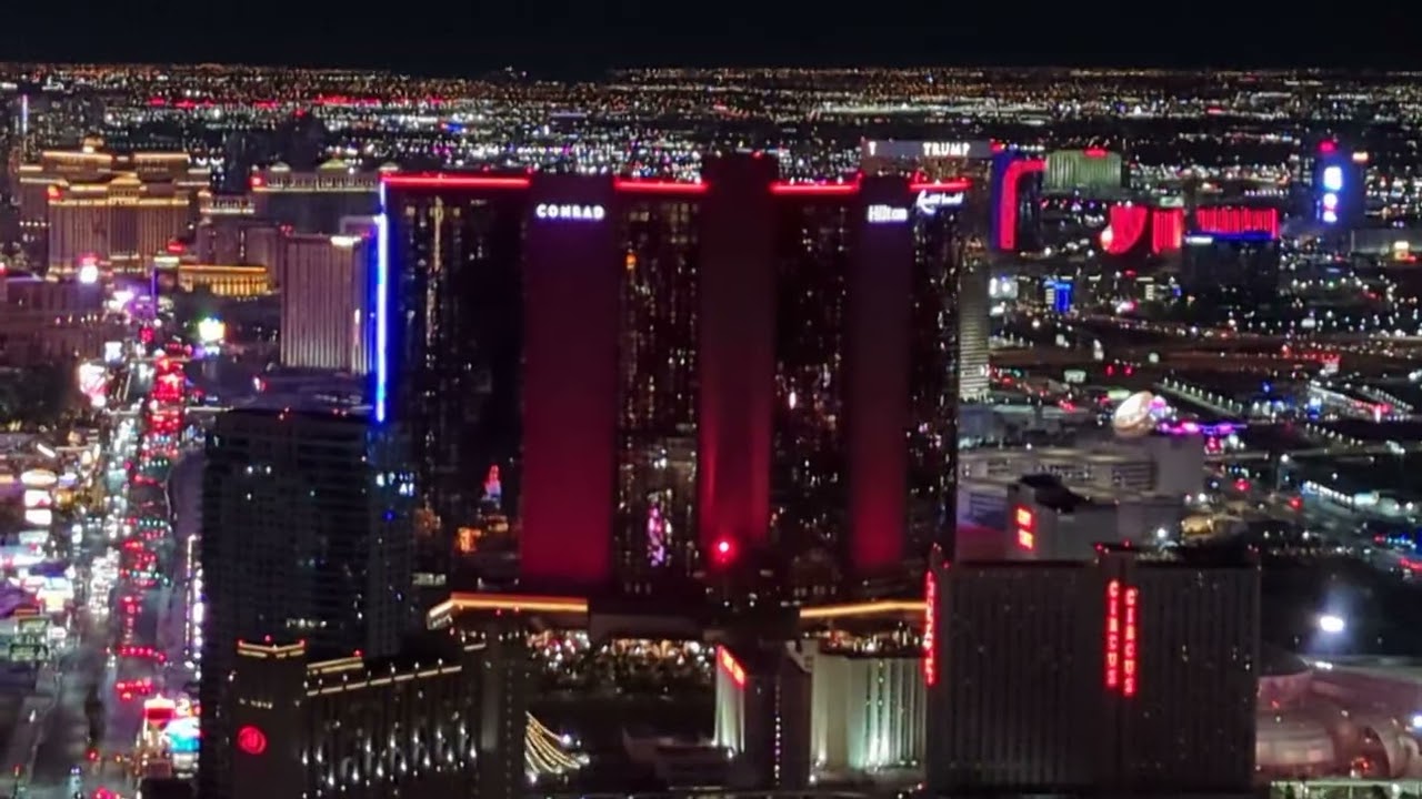Las Vegas stratosphere view 11/2022
