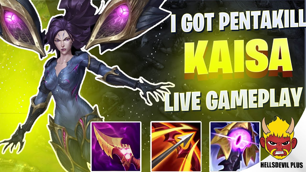 PentaKill Kaisa, но победили ли мы? - Геймплей Wild Rift HellsDevil Plus