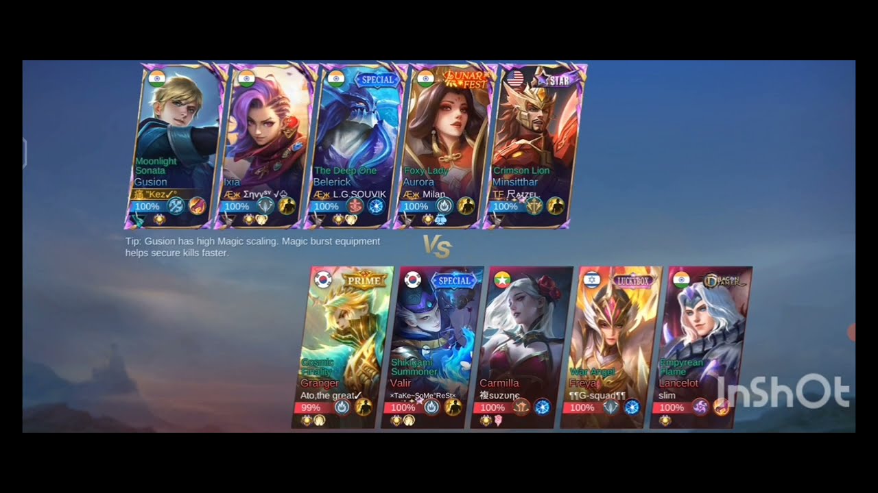 @How to Handle with Gusion when Got invaded in high tier (will I win or lose)?