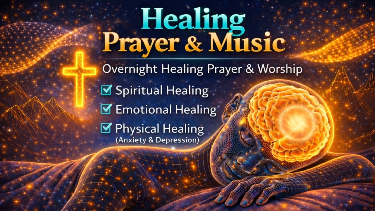 Healing Prayer & Music for Deep Rest | Overnight Healing, Peace & Restoration