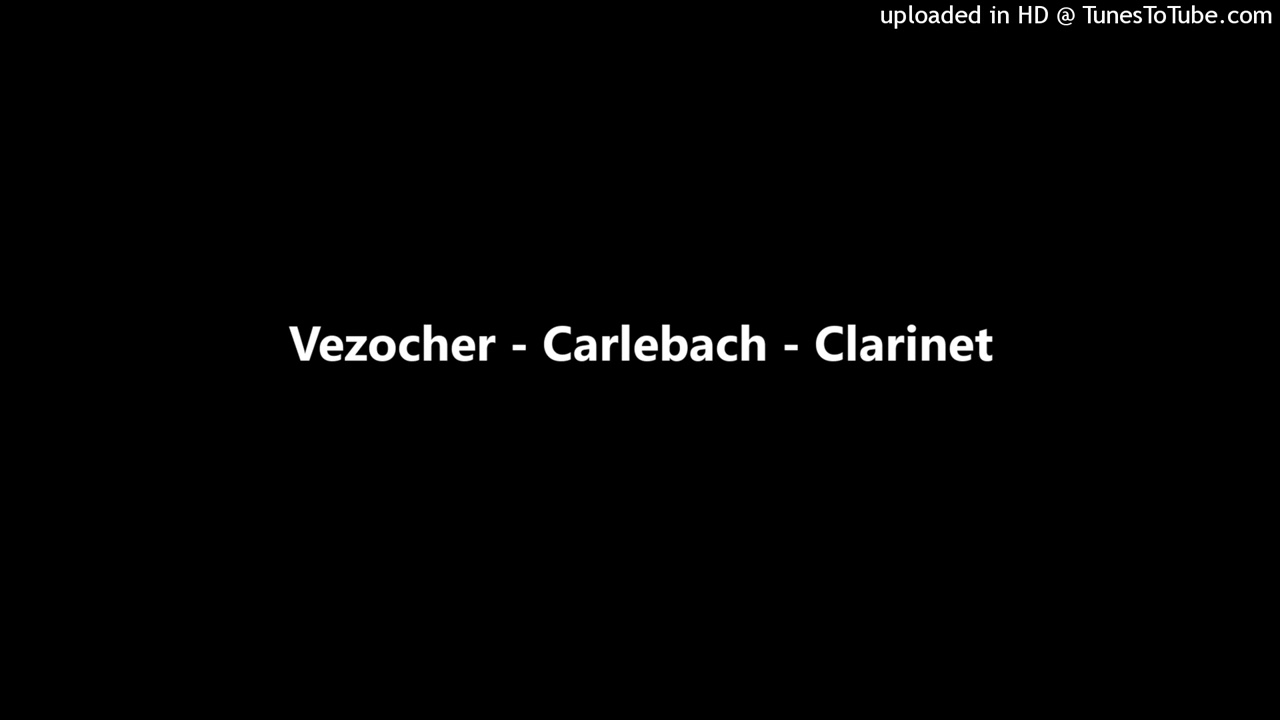 Vezocher - Carlebach - Clarinet