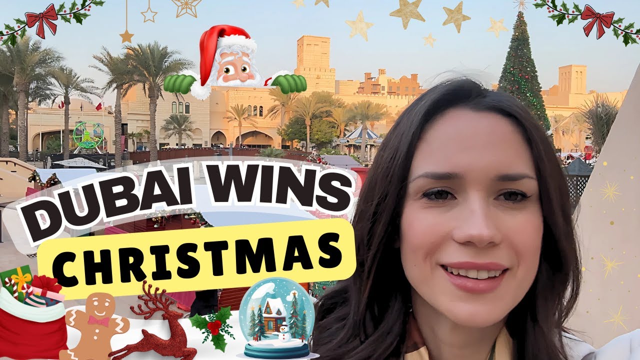 РОЖДЕСТВО В ДУБАЕ 🎄🎅❤️🎉
