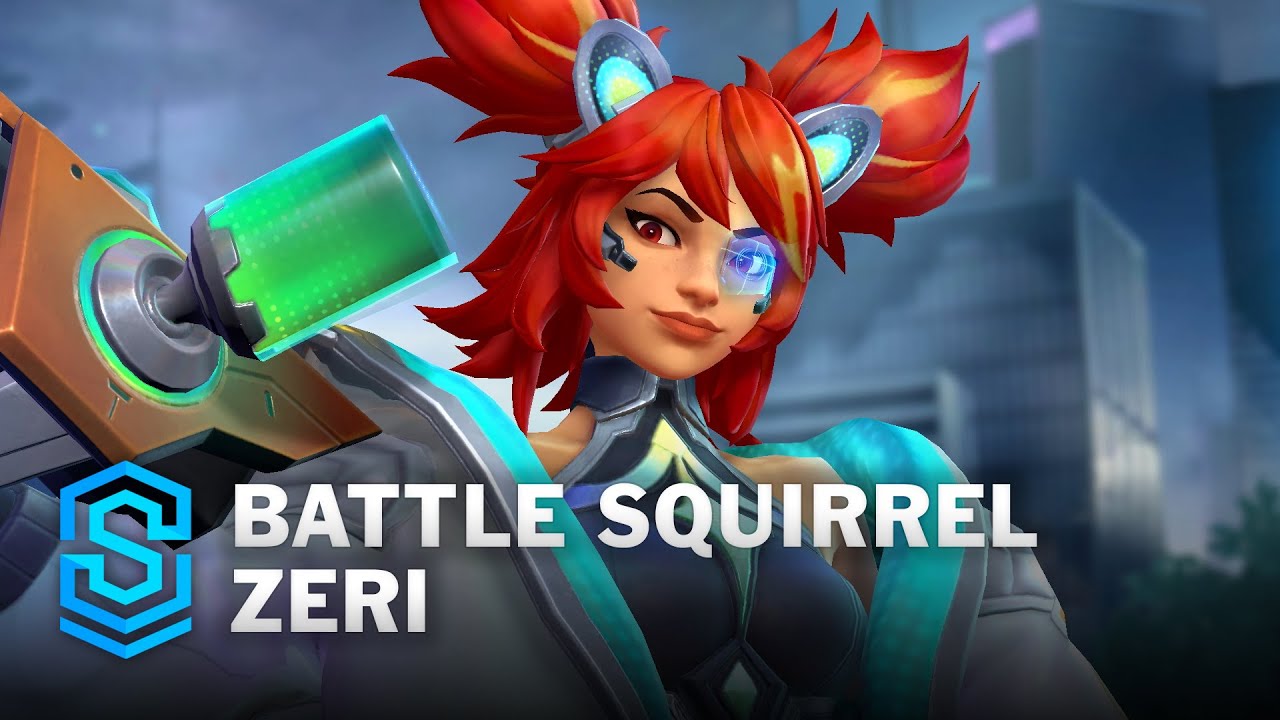 [OUTDATED] Battle Squirrel Zeri PBE Preview Wild Rift Skin Spotlight