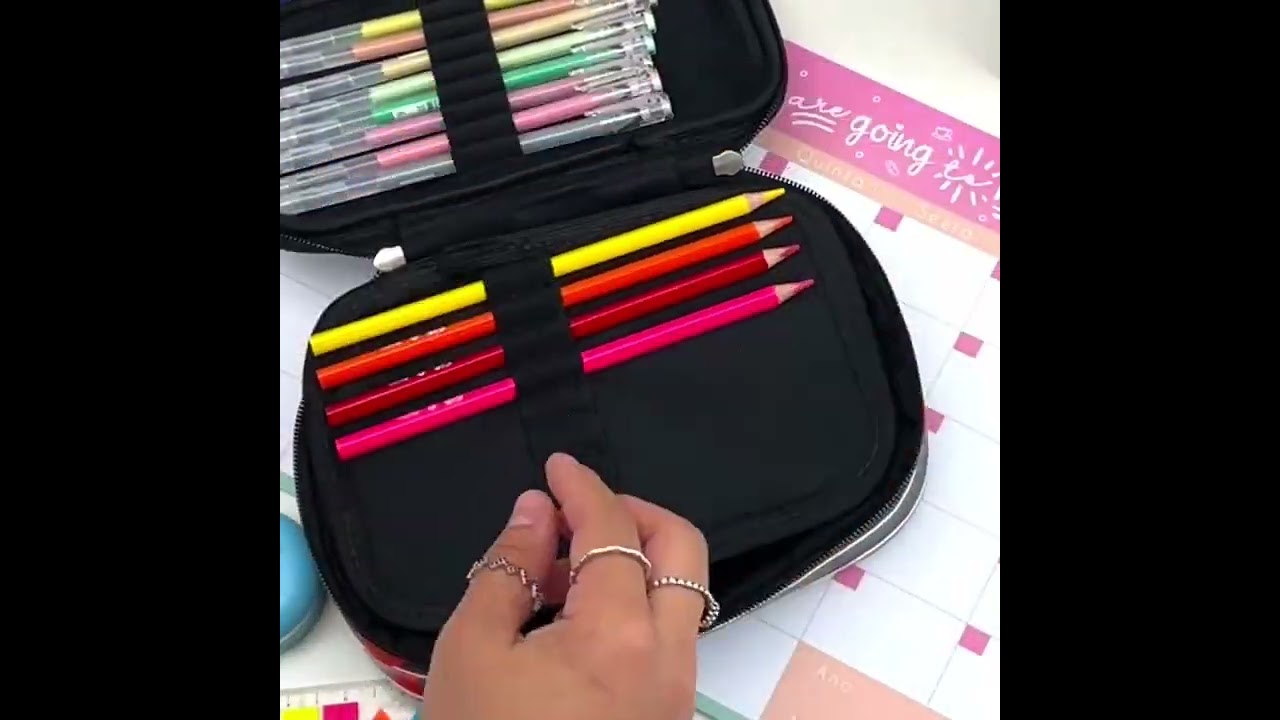 Estojo 100 Pens Mariposa