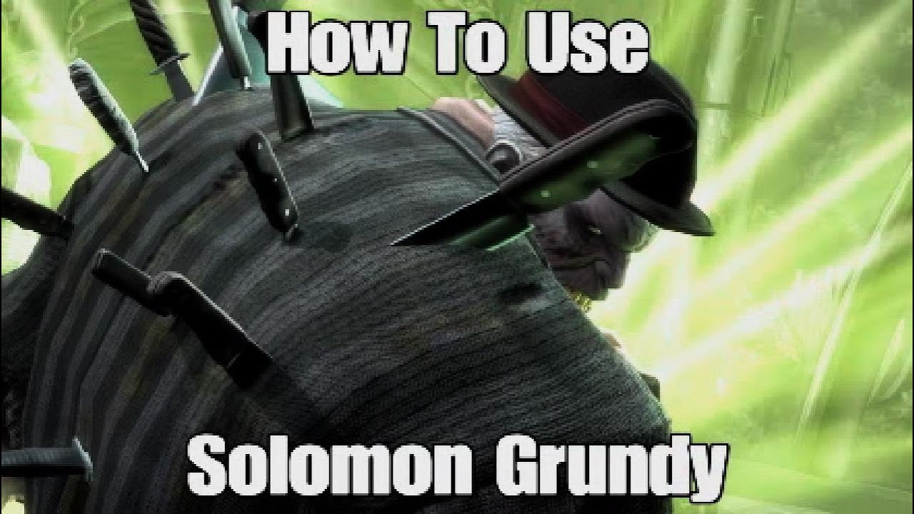 Injustice 1- Solomon Grundy Guide
