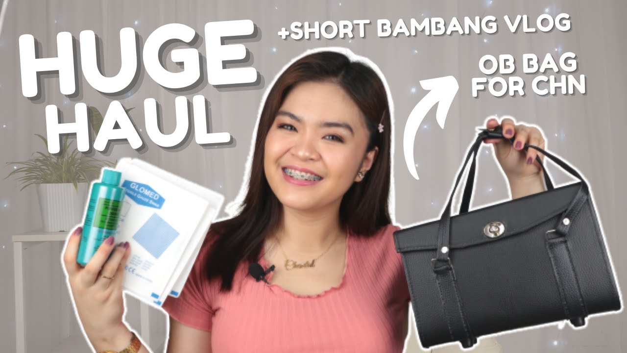 HUGE NURSING EQUIPMENTS HAUL FROM BAMBANG/SHOPEE (2ND YEAR COLLEGE) l Philippines