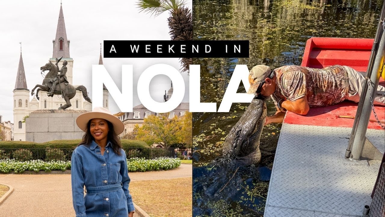 New Orleans Vlog | Swamp Tour,  Bounce Class with Big Freedia's Dancer, Live Music & Local Eats