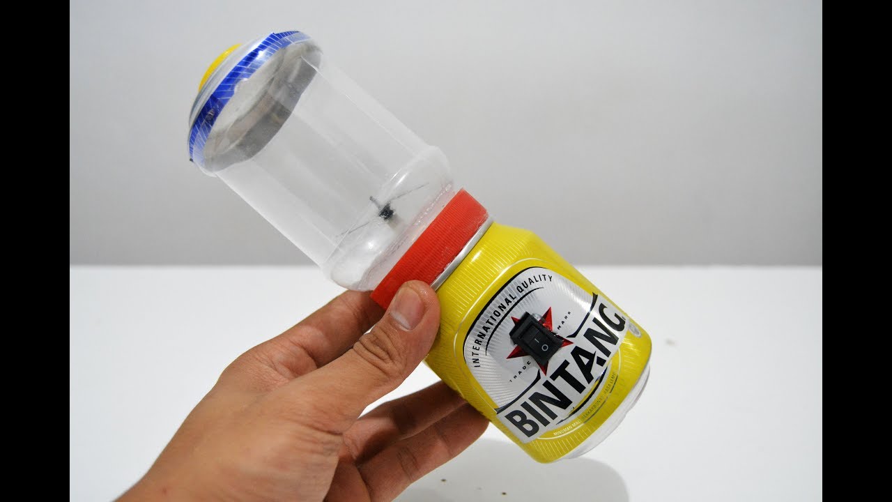 KEREN!BLENDER MINI UNIK BERFAEDAH DARI KALENG BEKAS-Mainan anak Berfaedah