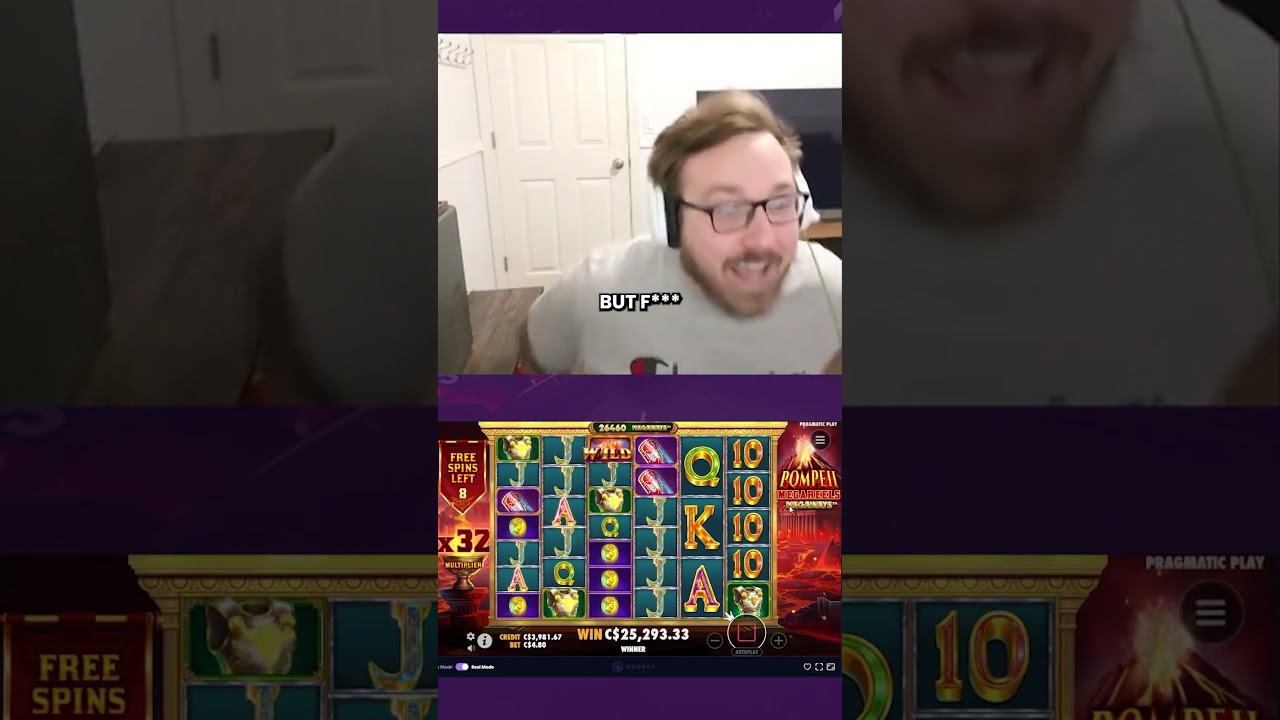 Unexpected Pompeii Payday! $27,703 Win on Roobet - Online Gambling