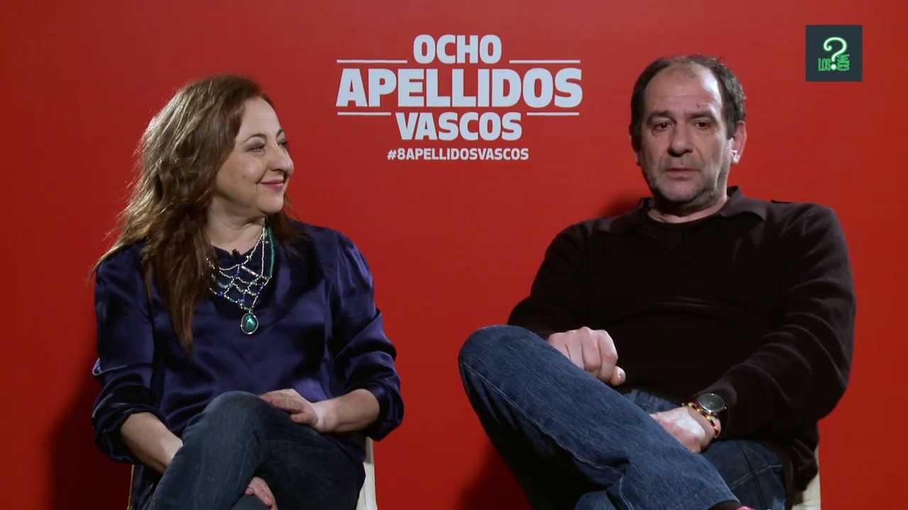 Ocho apellidos vascos, entrevista a Carmen Machi y Karra Elejalde