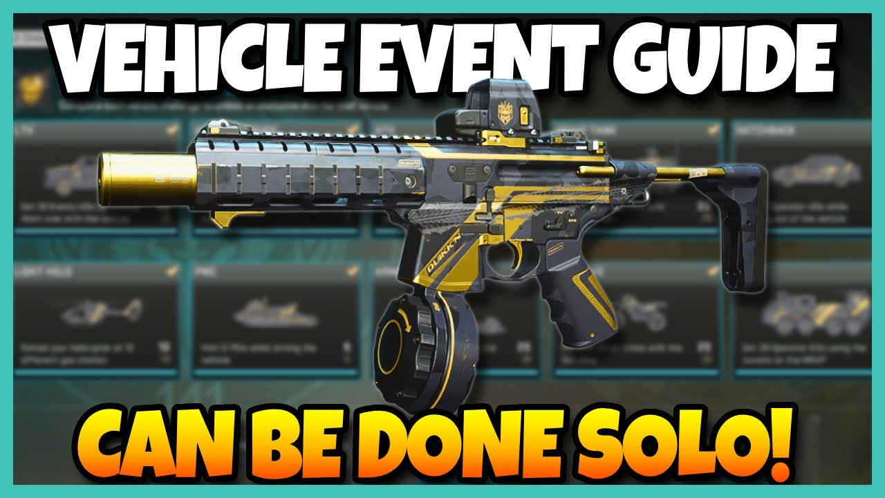 Unlock Bronze Dash Blueprint & Vehicle Camo  - Vehicle Challenge Event MW2