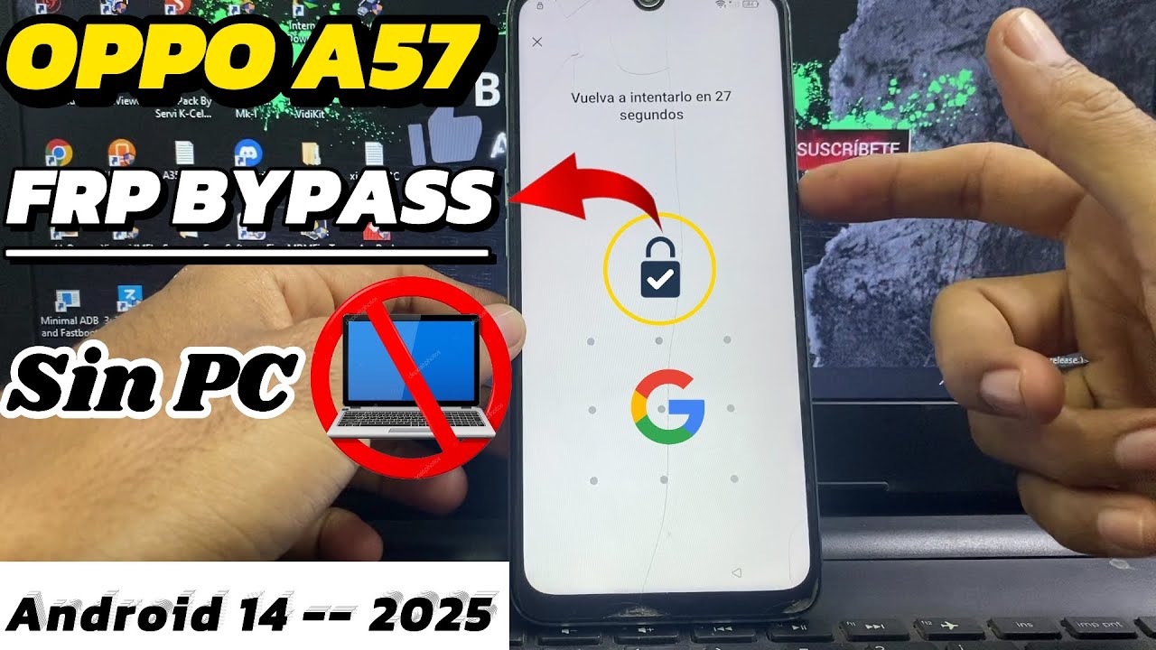 Como Eliminar Cuenta Google OPPO A57 