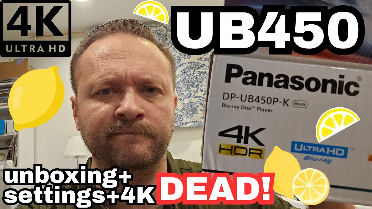Panasonic UB450 LEMON! — Распаковка, настройки и устранение неисправностей