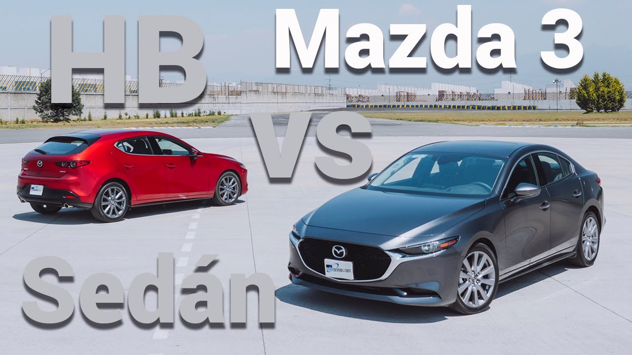 Mazda3 sedán VS Mazda3 hatchback, ¿con cuál te quedas?| Autocosmos