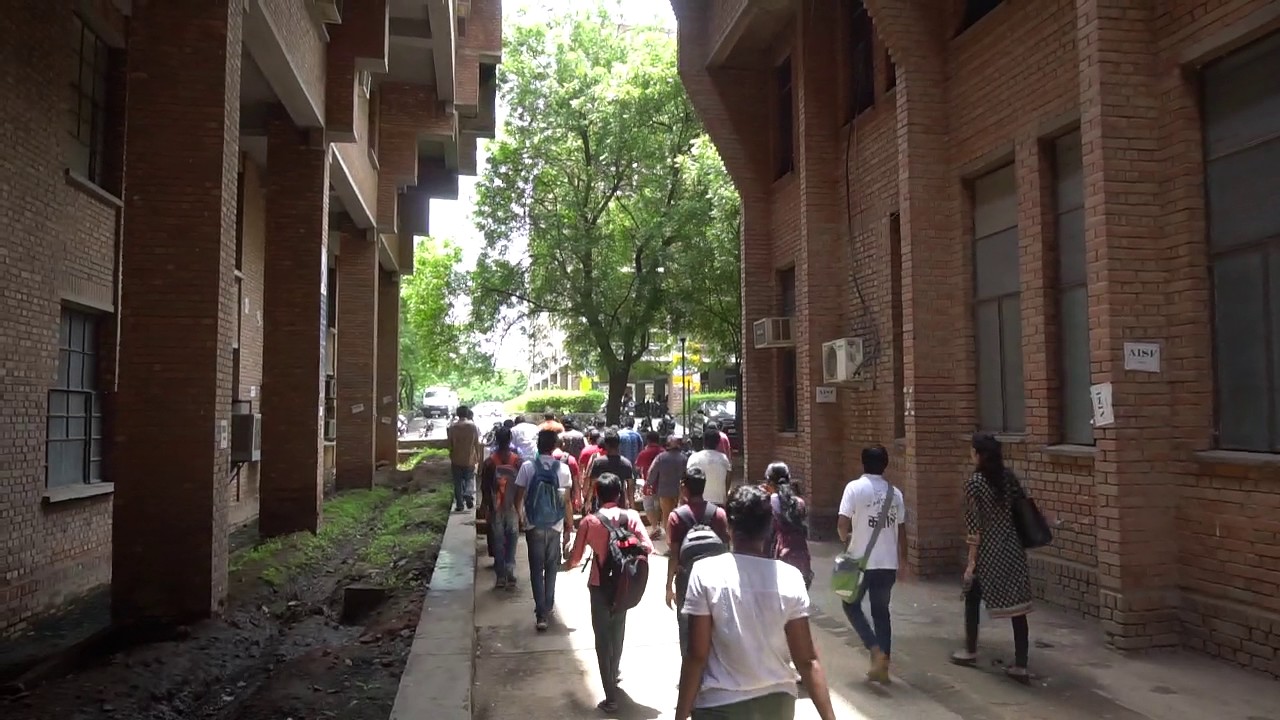 JNUSU's Protest against Violation of All Democratic Norms by the JNU Administration