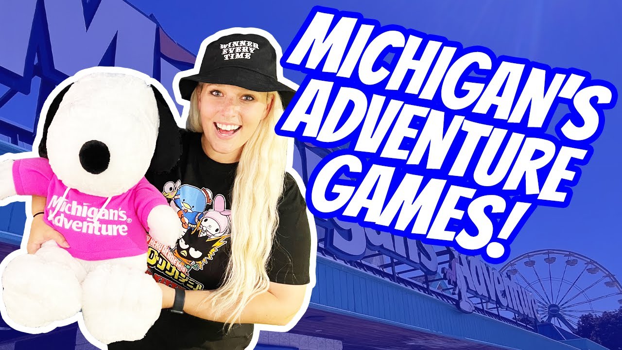 We Played the Skill Based Carnival Games at Michigan's Adventure