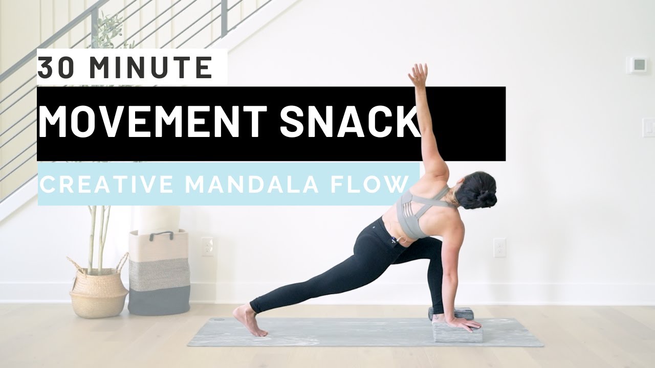 Creative Mandala Yoga Flow | Total Body Movement Snack
