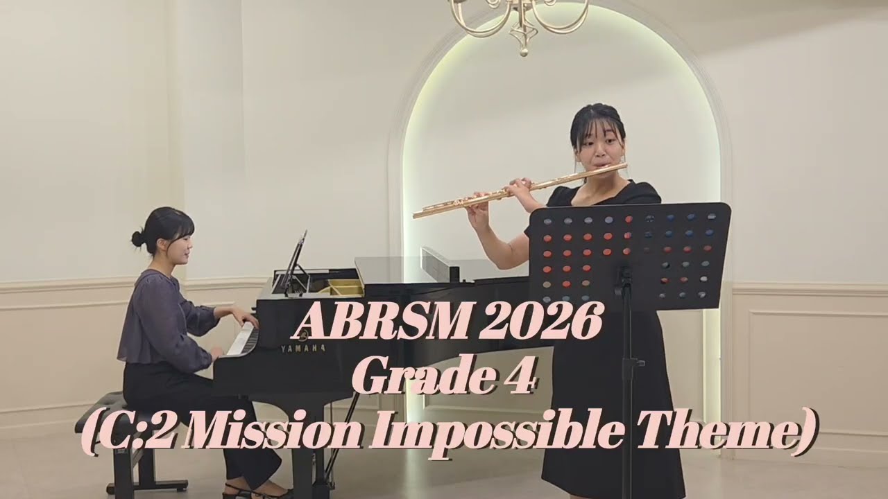 ABRSM Flute Exam Pieces (2026 syllabus): C2, Grade 4-Mission Impossible