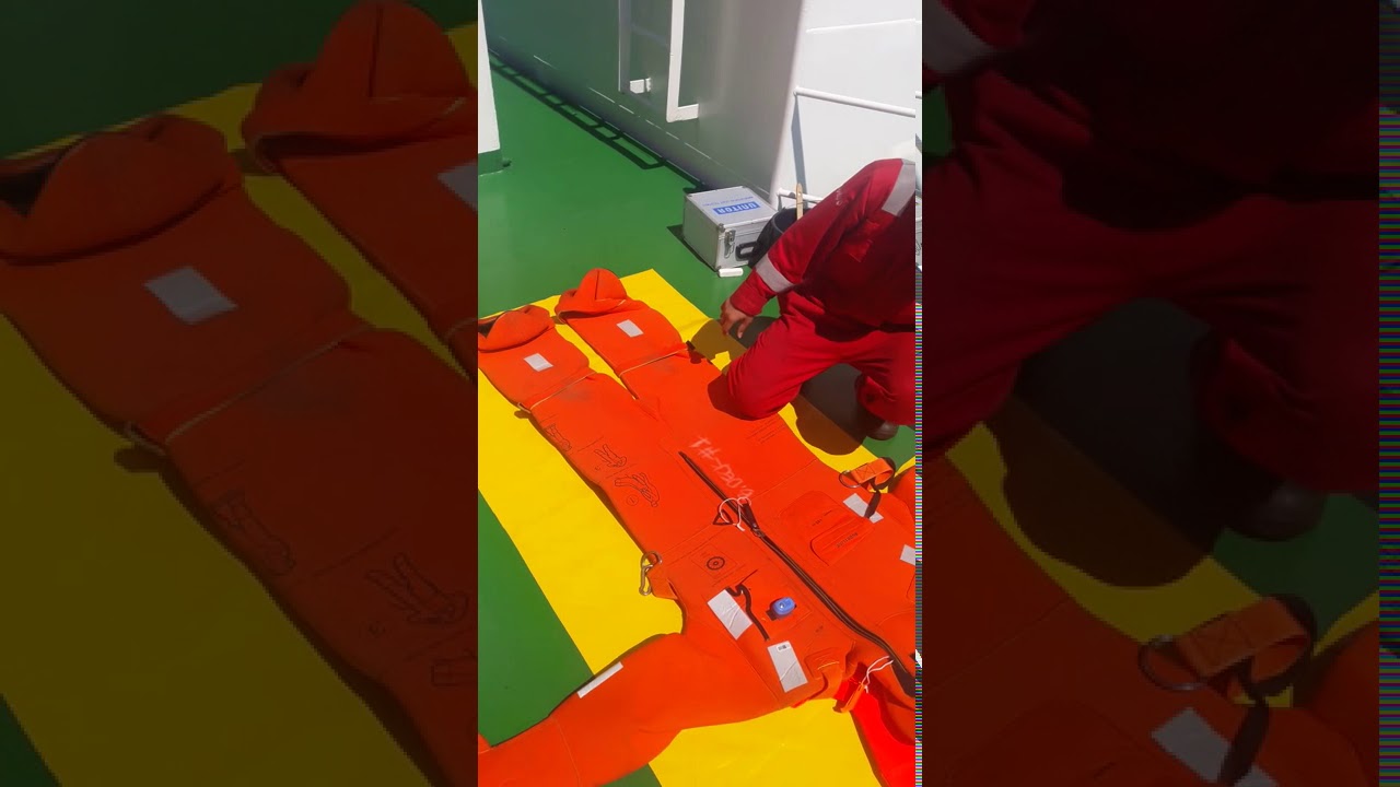 Pressure test of Immersion Suit