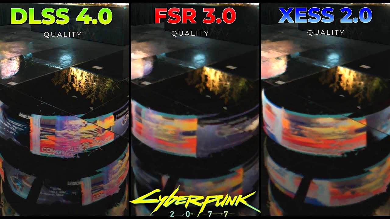 DLSS 4.0 vs. FSR 3.0 vs. XESS 2.0 in CYBERPUNK AT 1440p