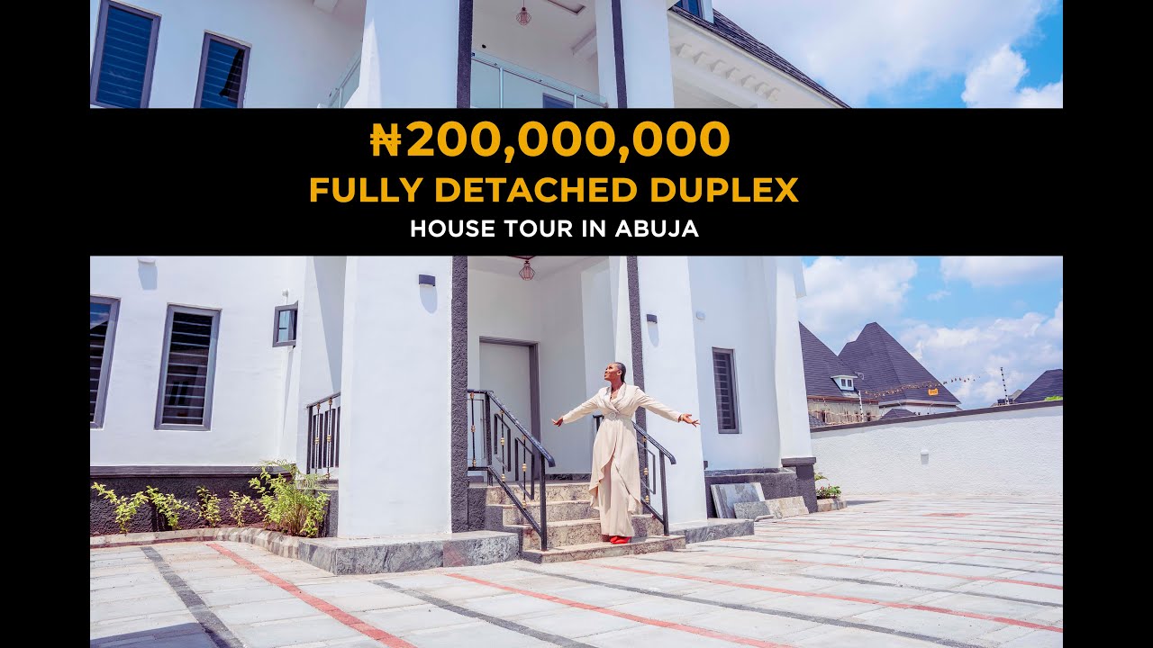 INSIDE A LOVELY  ₦200 MILLION 7 BEDROOM DUPLEX (PENT HOUSE)