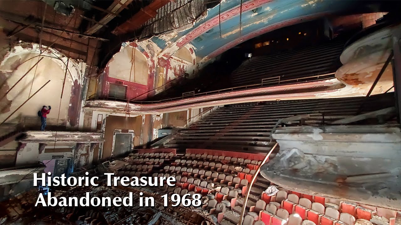 Exploring A Massive Abandoned Theater