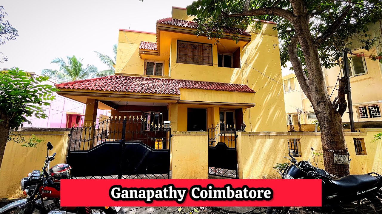 Ganapathy coimbatore | 2portion Hosue sale | 6 cent land