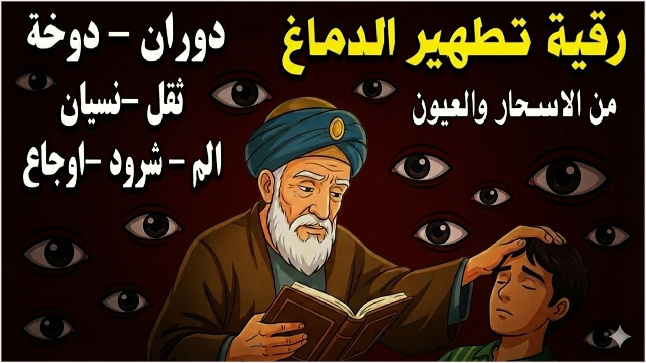 شاهد خروج الحسد والعين والهم والغم والأمراض من جسمك بعد سماع لهذا الحرز المبارك- وراقب النتيجة