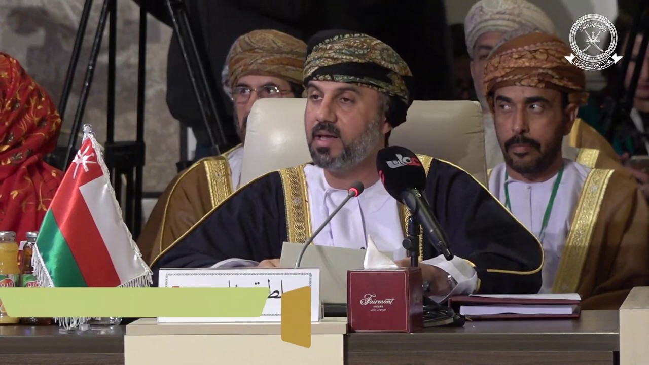 كلمة سعادة الشيخ خالد بن هلال المعولي  في المؤتمر الـ29 للاتحاد البرلماني العربي
