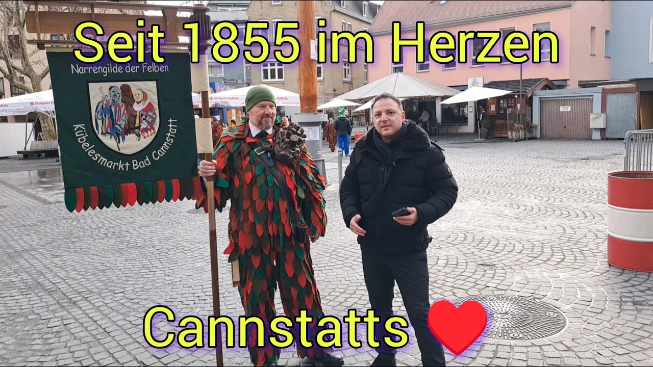 Schmotziger Donnerstag in Bad Cannstatt: Mitten unter Felben!