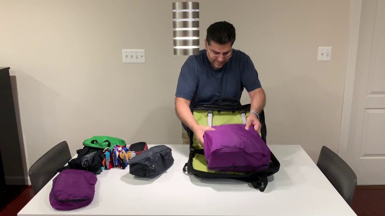 Packing the TOM BIHN Tri-Star Travel Bag