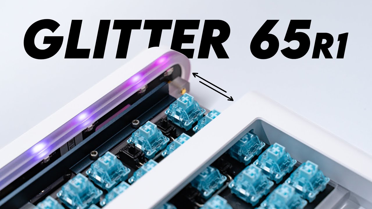 Stunning 65% Keyboard - MoeeTech Glitter65 R1 Build & Review
