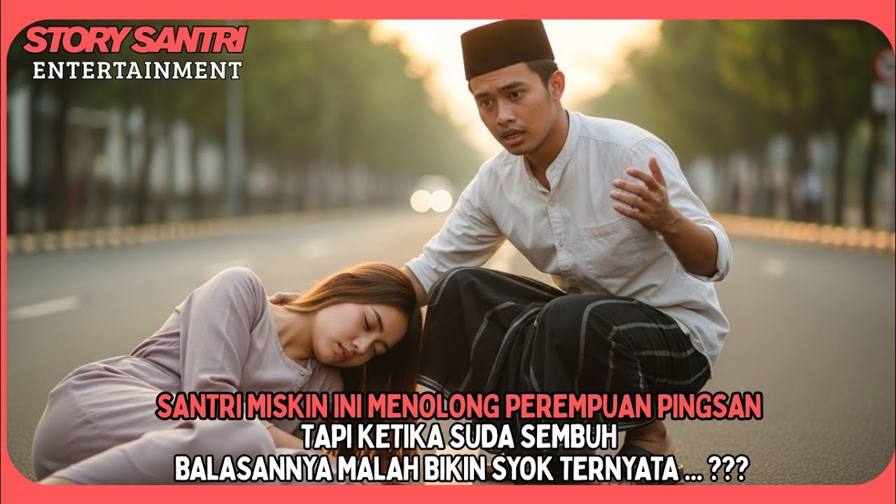 Santri Miskin Menolong Perempuan Pingsan, Ketika Sembuh Balasannya Bikin Syok, Ternyata....