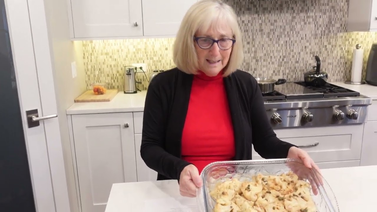 Chef Sherry's Cauliflower Steak Piccata