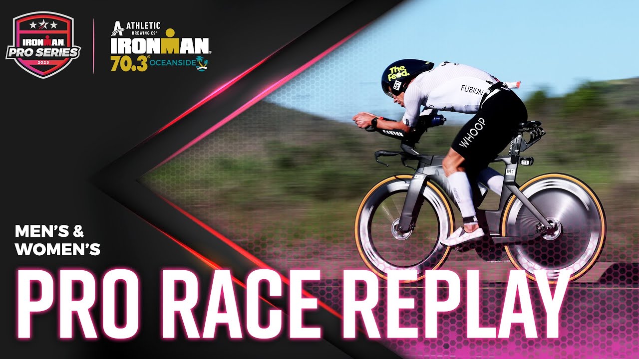 Pro Race Replay | 2025 Athletic Brewing IRONMAN 70.3 Oceanside