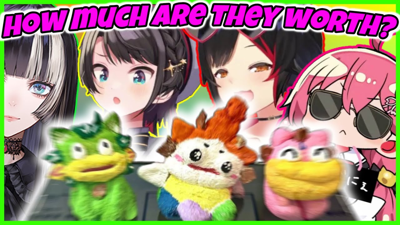 [Hololive] Art Critic Raden Appraises Miko, Subaru and Mio's Creations
