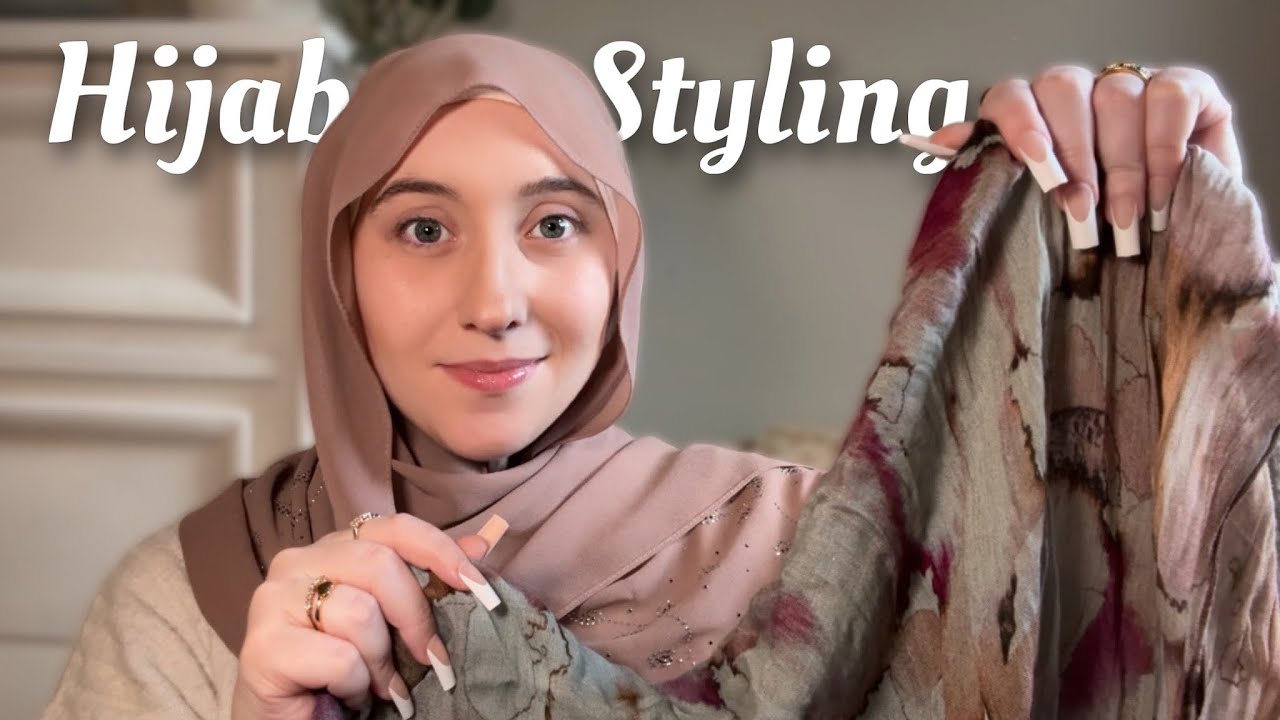 ASMR Старшая сестра поможет вам уложить хиджаб