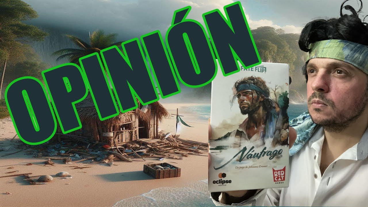 🏝️🤔 ¡Opinión de  NÁUFRAGO! 🏝️🤔 ¿Te atreverías a vivir esta AVENTURA NARRATIVA y salir VIVO?