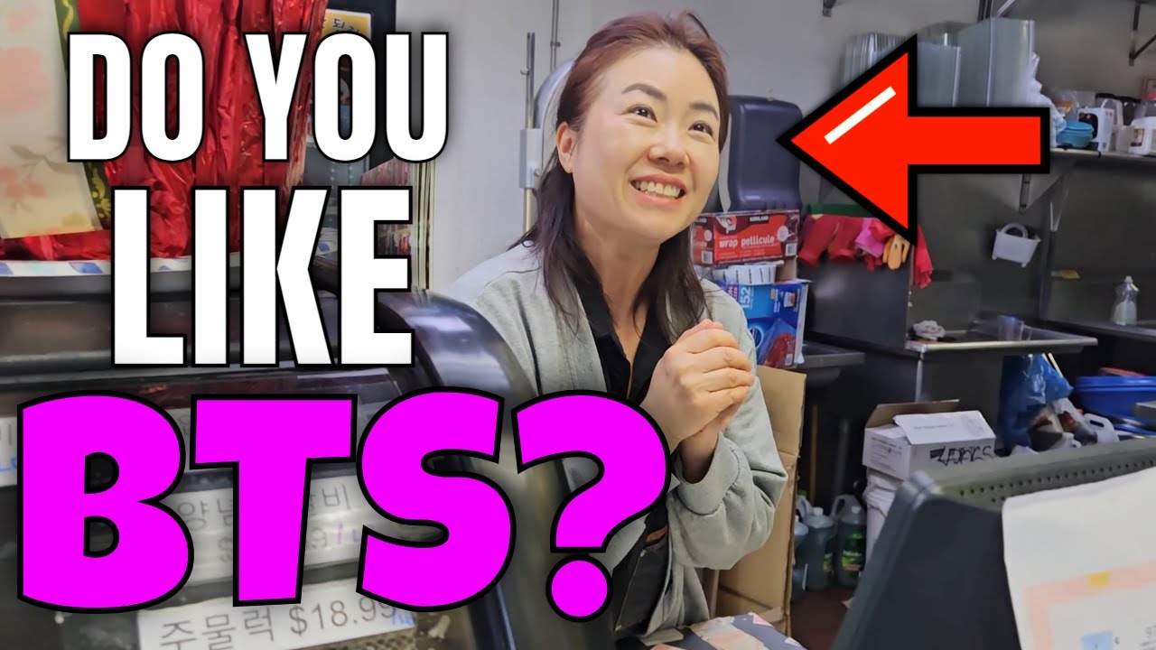 I Went to Korea Town and Asked Her if She Liked BTS #bts