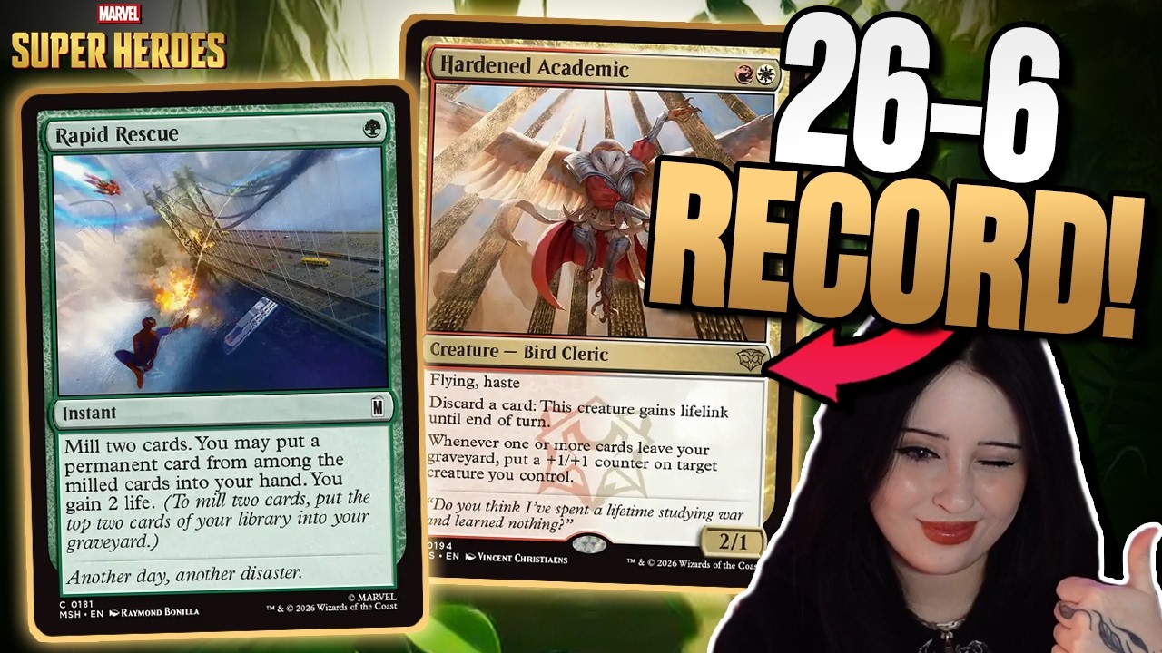We May Have Broken the Format?! | Standard Marvel MTG Arena