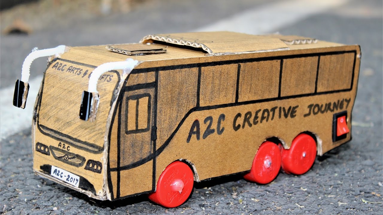 How to make a Multi AXLE Battery operated BUS