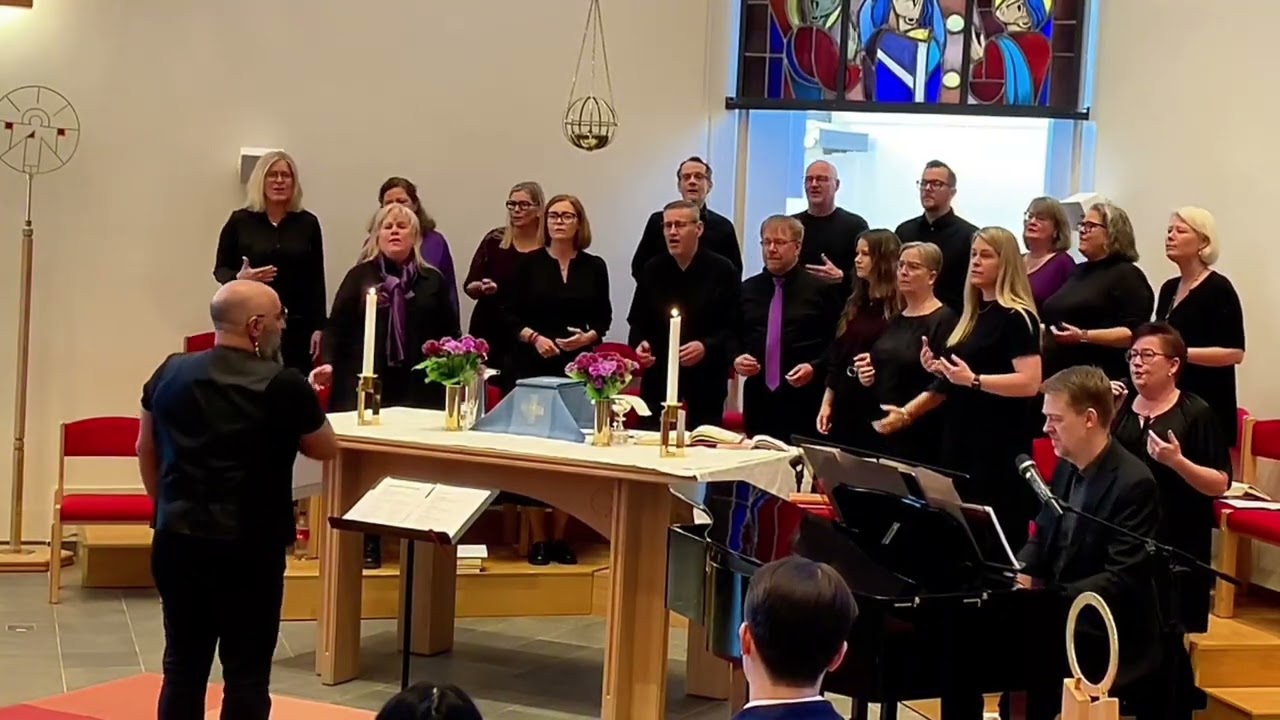 Sammandrag av gospelmässa 8 mars 2026