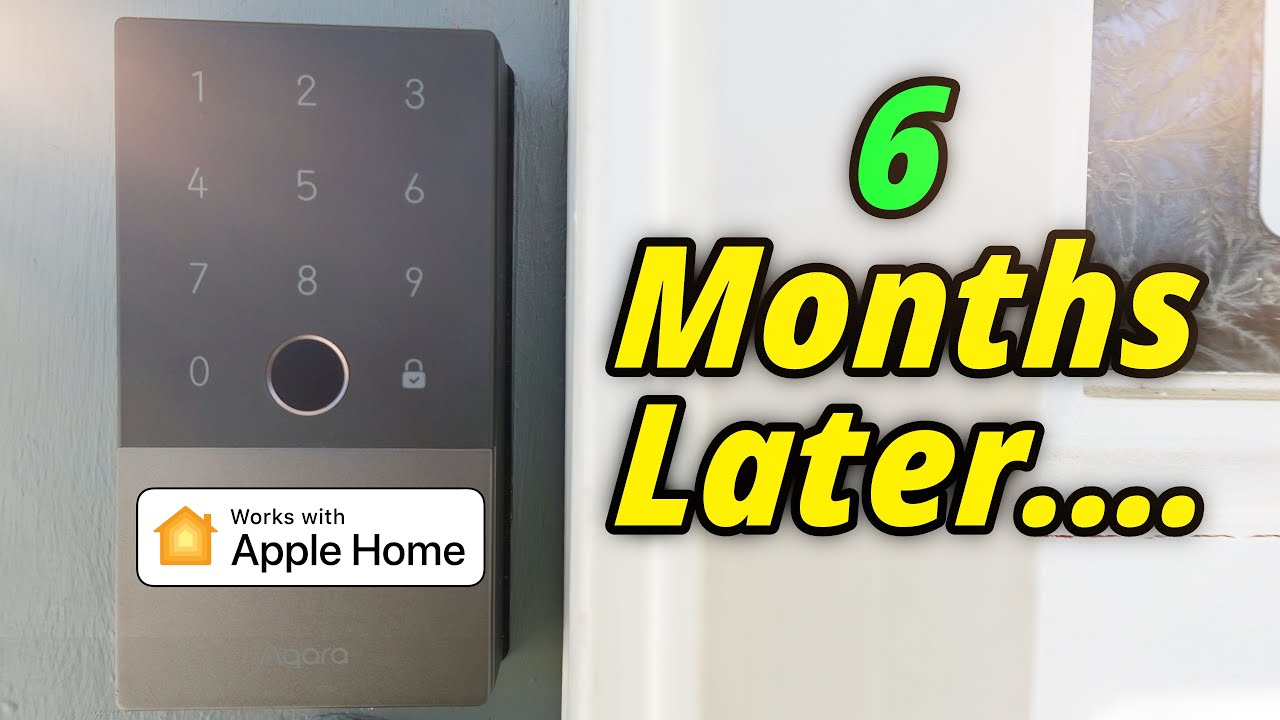 Умный замок Aqara U100 HomeKit — 6 месяцев спустя... (хорошее и плохое)
