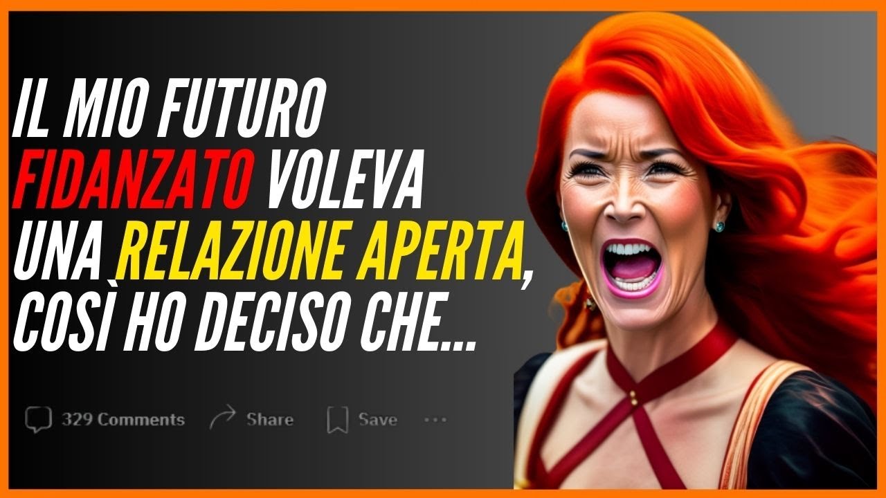 Ha cercato di convincermi ad accettare una relazione aperta! #STORIE #reddit