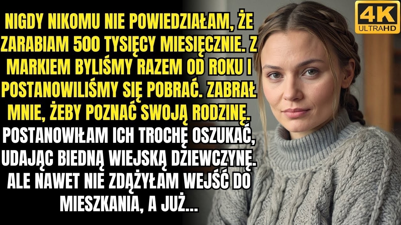 Udawałam biedną wiejską dziewczynę, gdy poznawałam rodzinę narzeczonego  I to obróciło się w