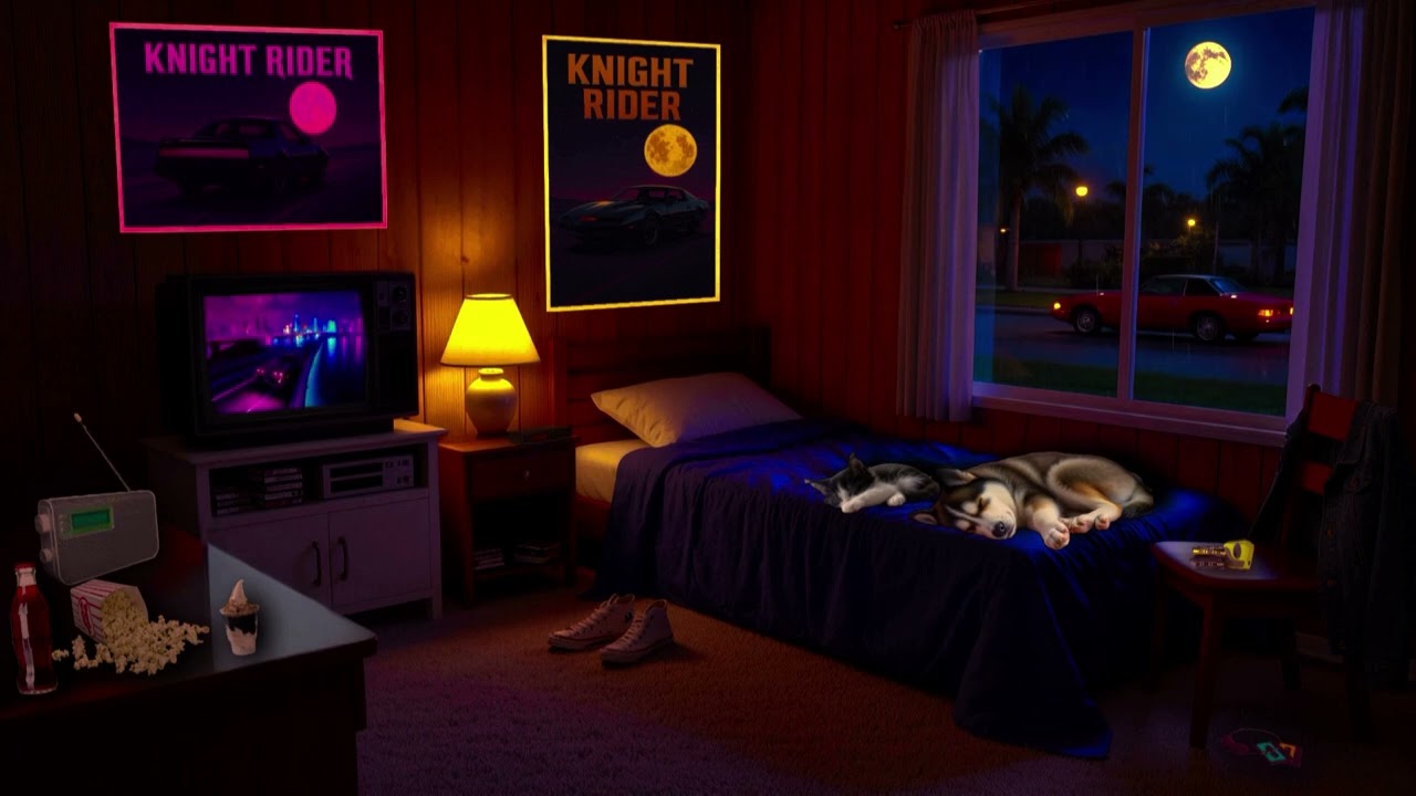 🎵 Nostalgic Synthwave 80s 📼 Feel Friday Night 1984 in your Retro Bedroom.