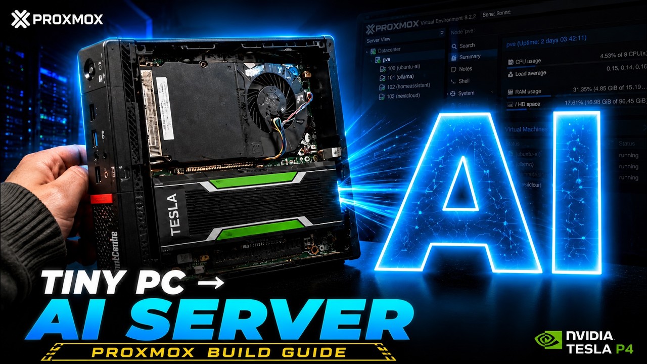 Lenovo M720Q - Budget AI Server Build